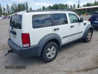 2007 Dodge Nitro SXT with VIN 1D8GT28K37W597001, listed as a IAAI auction lot 42350016 with 104,535 mi miles and . Bid and sale history available at DreamBid. Image 4.