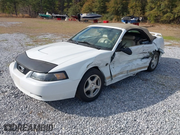 2004 Ford Mustang Deluxe with VIN 1FAFP446X4F178292, listed as a IAAI auction lot 41508958 with 48,261 mi miles. Bid and sale history available at carsss.com. Image 2.
