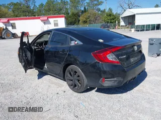 2019 Honda Civic Sedan Sport with VIN 2HGFC2F80KH519978, listed as a IAAI auction lot 41759437 with 118,138 mi miles. Bid and sale history available at carsss.com. Image 3.