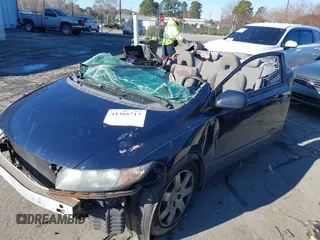 2009 Honda Civic Cpe LX with VIN 2HGFG12689H539327, listed as a IAAI auction lot 41366717 with 96,903 mi miles. Bid and sale history available at carsss.com. Image 6.