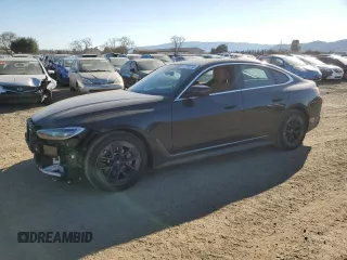 2024 BMW i4 eDrive35 with VIN WBY43AW06RFR97231, listed as a Copart auction lot 42835235 with 11,292 mi miles and Salvage Title. Bid and sale history available at carsss.com. Image 1.