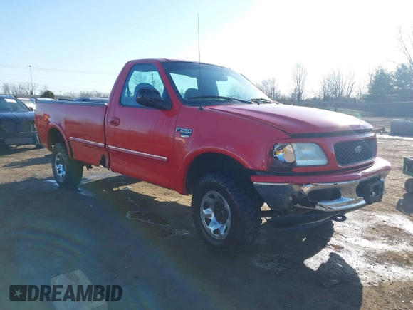 1998 Ford F-250 with VIN 1FTPF28L8WNA78805, listed as a IAAI auction lot 41824199 with 111,707 mi miles and . Bid and sale history available at DreamBid. Image 1.