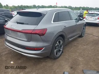 2022 Audi e-tron Premium with VIN WA1AAAGE1NB003892, listed as a IAAI auction lot 42391555 with 48,771 mi miles and . Bid and sale history available at DreamBid. Image 4.