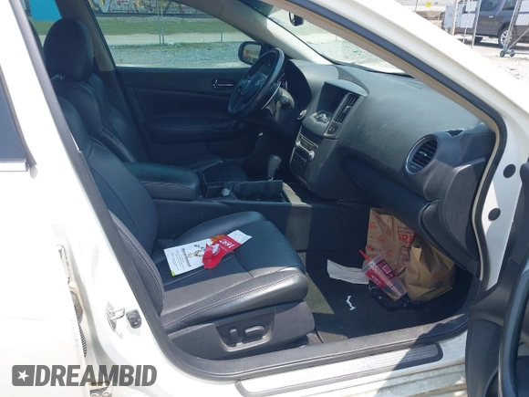 2012 Nissan Maxima SV with VIN 1N4AA5AP5CC849544, listed as a IAAI auction lot 42404028 with Not provided miles and . Bid and sale history available at DreamBid. Image 5.