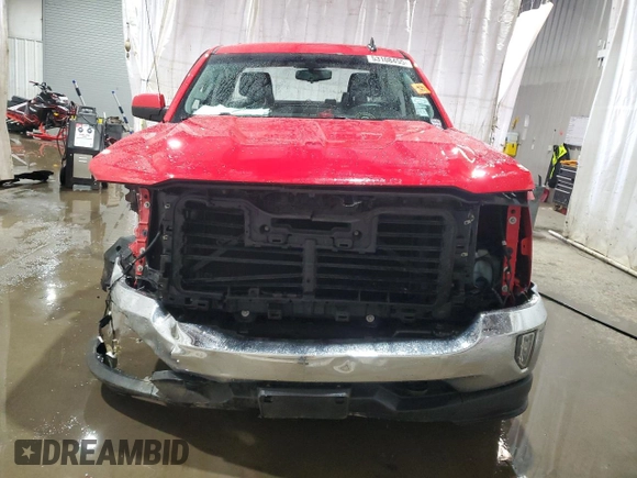 2017 Chevrolet Silverado 1500 LT with VIN 1GCVKREH7HZ324704, listed as a Copart auction lot 53108455 with 134,840 mi miles and Salvage Title. Bid and sale history available at DreamBid. Image 5.