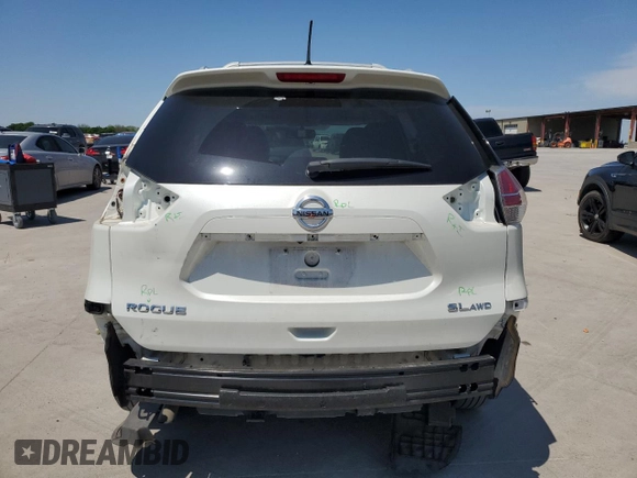 2015 Nissan Rogue SL with VIN 5N1AT2MV9FC792830, listed as a Copart auction lot 52636015 with 122,477 mi miles and Salvage Title. Bid and sale history available at carsss.com. Image 6.