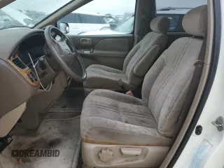 2001 Toyota Sienna LE with VIN 4T3ZF13C21U369506, listed as a Copart auction lot 74561634 with 0 mi miles and Salvage Title. Bid and sale history available at carsss.com. Image 7.