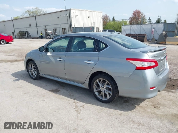 2014 Nissan Sentra SR with VIN 3N1AB7AP1EY332323, listed as a IAAI auction lot 42151780 with 89,915 mi miles and . Bid and sale history available at DreamBid. Image 3.
