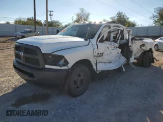2018 Ram 3500 Tradesman with VIN 3C63RPGL1JG179892, listed as a Copart auction lot 79728954 with 0 mi miles and Salvage Title. Bid and sale history available at carsss.com. Image 1.