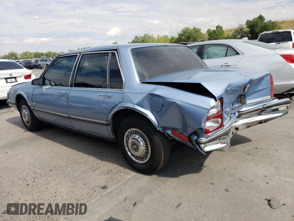 1989 Oldsmobile Delta z VIN 1G3HN54C8KH301125, wystawiony jako Copart lot #70709764 z przebiegiem 87 068 mil mil oraz Tytuł czysty. Historia ofert i sprzedaży dostępna na DreamBid. Obrazek 2.