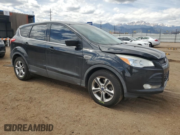 2015 Ford Escape SE with VIN 1FMCU9G96FUC65061, listed as a Copart auction lot 53571625 with 129,048 mi miles and Salvage Title. Bid and sale history available at carsss.com. Image 4.