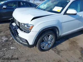 2019 Volkswagen Atlas 3.6L V6 SEL with VIN 1V2MR2CA5KC553296, listed as a IAAI auction lot 41329337 with 91,041 mi miles. Bid and sale history available at carsss.com. Image 6.