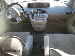 2005 Nissan Quest SL with VIN 5N1BV28U75N106612, listed as a Copart auction lot 86821104 with 0 mi miles and Salvage Title. Bid and sale history available at carsss.com. Image 8.