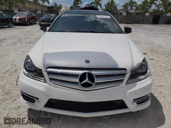 2014 Mercedes-Benz C 250 with VIN WDDGJ4HB5EG197566, listed as a Copart auction lot 53787975 with 124,003 mi miles and Salvage Title. Bid and sale history available at DreamBid. Image 5.