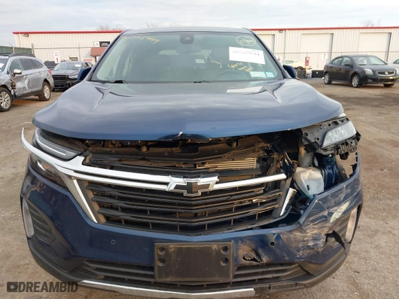 2022 Chevrolet Equinox LT with VIN 3GNAXUEVXNL231534, listed as a IAAI auction lot 40765944 with 22,403 mi miles. Bid and sale history available at carsss.com. Image 6.