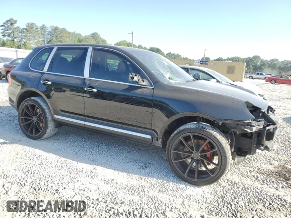 2006 Porsche Cayenne S with VIN WP1AB29PX6LA66653, listed as a Copart auction lot 57028264 with 151,908 mi miles and Salvage title. Bid and sale history available at DreamBid. Image 4.