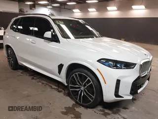 2025 BMW X5 xDrive40i with VIN 5UX23EU08S9Y67859, listed as a IAAI auction lot 41955724 with 2,762 mi miles and . Bid and sale history available at DreamBid. Image 1.
