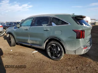 2025 Kia Sorento Hybrid EX with VIN KNDRHDJG4S5317451, listed as a Copart auction lot 45799905 with 4,377 mi miles and Salvage Title. Bid and sale history available at carsss.com. Image 2.