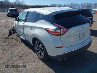 2015 Nissan Murano SL with VIN 5N1AZ2MHXFN206455, listed as a IAAI auction lot 41761533 with 126,514 mi miles and . Bid and sale history available at DreamBid. Image 3.
