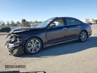 2014 Hyundai Genesis 3.8L with VIN KMHGC4DD8EU260491, listed as a Copart auction lot 47828235 with 126,852 mi miles and Salvage Title. Bid and sale history available at carsss.com. Image 1.