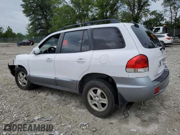 2006 Hyundai Santa Fe GLS with VIN KM8SC13D56U107014, listed as a Copart auction lot 65614624 with 0 mi miles and Salvage Title. Bid and sale history available at carsss.com. Image 2.