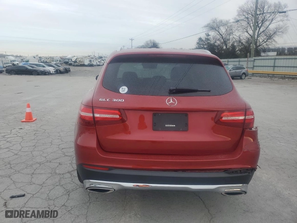 2017 Mercedes-Benz GLC with VIN WDC0G4JB8HF194783, listed as a Copart auction lot 89405055 with NaN miles and Salvage Title. Bid and sale history available at carsss.com. Image 6.