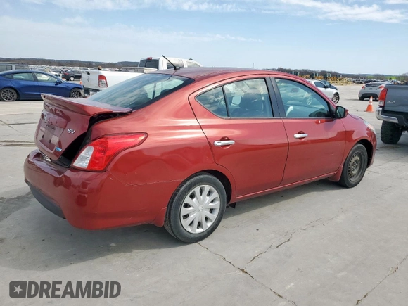 2016 Nissan Versa SV with VIN 3N1CN7AP8GL882764, listed as a Copart auction lot 48906215 with 83,229 mi miles and Salvage Title. Bid and sale history available at carsss.com. Image 3.