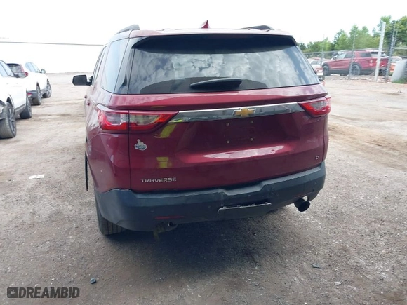 2019 Chevrolet Traverse LT Cloth with VIN 1GNERGKW9KJ259919, listed as a IAAI auction lot 40402725 with 114,645 mi miles. Bid and sale history available at carsss.com. Image 6.