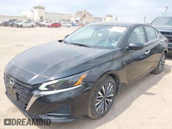 2025 Nissan Altima SV with VIN 1N4BL4DV9SN369058, listed as a IAAI auction lot 42180142 with 2,087 mi miles and . Bid and sale history available at DreamBid. Image 2.