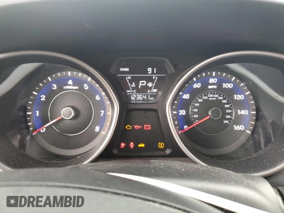 2015 Hyundai Elantra SE z VIN 5NPDH4AE1FH637664, wystawiony jako Copart lot #80329264 z przebiegiem 123 641 mil mil oraz Szkoda całkowita • Salvage title. Historia ofert i sprzedaży dostępna na DreamBid. Obrazek 9.