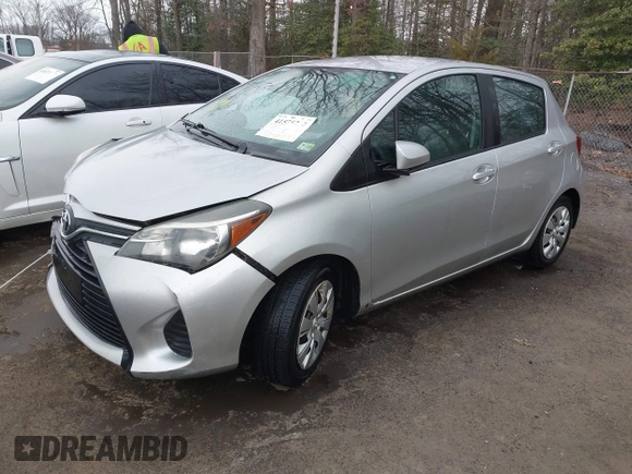 2015 Toyota Yaris L with VIN VNKKTUD33FA028588, listed as a IAAI auction lot 41575230 with 148,071 mi miles. Bid and sale history available at carsss.com. Image 17.