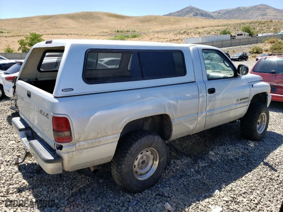 2001 Dodge Ram 1500 with VIN 1B7HF16Y11S199781, listed as a Copart auction lot 66008864 with 171,420 mi miles and Salvage Title. Bid and sale history available at carsss.com. Image 3.
