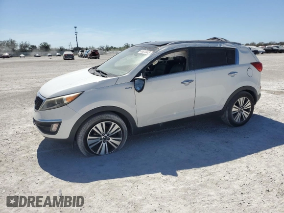 2015 Kia Sportage EX with VIN KNDPCCAC5F7711158, listed as a Copart auction lot 45670445 with 174,463 mi miles and Salvage title. Bid and sale history available at DreamBid. Image 1.