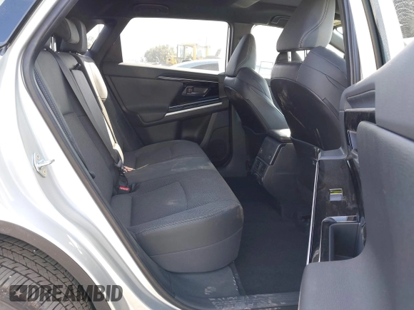 2024 Toyota bZ4X XLE with VIN JTMABACA7RA079957, listed as a IAAI auction lot 40566017 with 231 mi miles and . Bid and sale history available at DreamBid. Image 8.