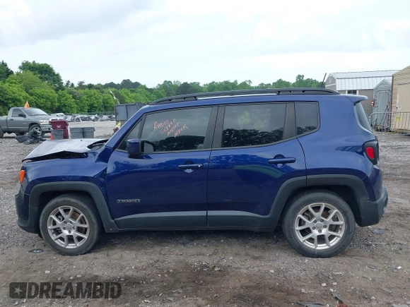 2019 Jeep Renegade Latitude with VIN ZACNJABB1KPK20281, listed as a IAAI auction lot 42171780 with Not provided miles and . Bid and sale history available at DreamBid. Image 14.