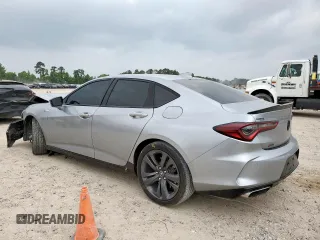 2022 Acura TLX w/A-Spec Package with VIN 19UUB5F5XNA005186, listed as a Copart auction lot 57775855 with 29,003 mi miles and Salvage title. Bid and sale history available at DreamBid. Image 2.
