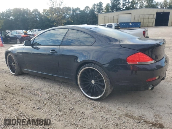 2007 BMW 6 Series 650i z VIN WBAEH13567CR51918, wystawiony jako Copart lot #76337784 z przebiegiem 135 313 mil mil oraz Szkoda całkowita • Salvage title. Historia ofert i sprzedaży dostępna na DreamBid. Obrazek 2.