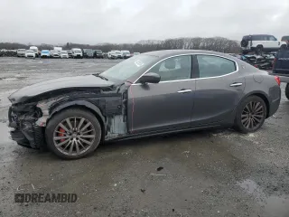 2017 Maserati Ghibli S Q4 z VIN ZAM57RTA4H1248389, wystawiony jako Copart lot #85218514 z przebiegiem 68 272 mil mil oraz Szkody całkowita. Historia ofert i sprzedaży dostępna na DreamBid. Obrazek 1.