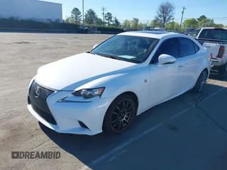 2014 Lexus IS 350 z VIN JTHBE1D26E5008706, wystawiony jako IAAI lot #41816475 z przebiegiem 129 670 mil mil oraz . Historia ofert i sprzedaży dostępna na DreamBid. Obrazek 2.