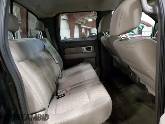 2009 Ford F-150 XL with VIN 1FTRW14809FA89140, listed as a Copart auction lot 52583235 with 154,654 mi miles and Clean Title. Bid and sale history available at carsss.com. Image 10.