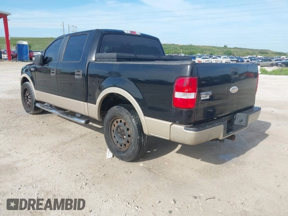 2007 Ford F-150 XLT with VIN 1FTPW12V87KC92863, listed as a IAAI auction lot 42410837 with 150,213 mi miles and . Bid and sale history available at DreamBid. Image 3.