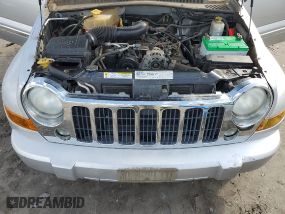 2007 Jeep Liberty Limited with VIN 1J4GL58KX7W526288, listed as a Copart auction lot 71364364 with 52,341 mi miles and Salvage Title. Bid and sale history available at DreamBid. Image 14.