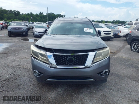 2016 Nissan Pathfinder S with VIN 5N1AR2MN4GC613707, listed as a IAAI auction lot 42462865 with 130,113 mi miles and . Bid and sale history available at DreamBid. Image 12.