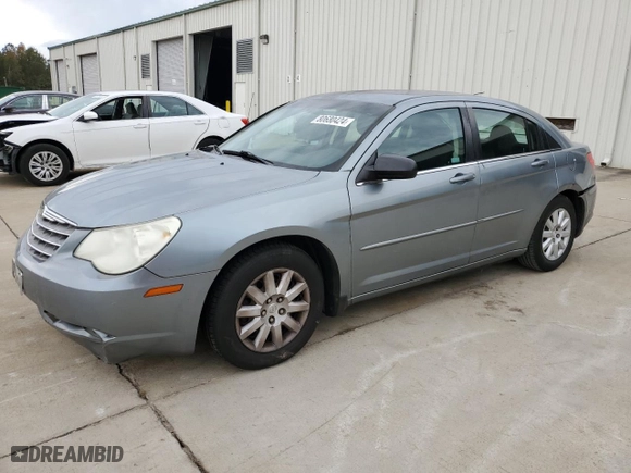 2009 Chrysler Sebring LX *Ltd Avail* with VIN 1C3LC46BX9N537225, listed as a Copart auction lot 80680424 with 127,595 mi miles and Salvage Title. Bid and sale history available at carsss.com. Image 1.