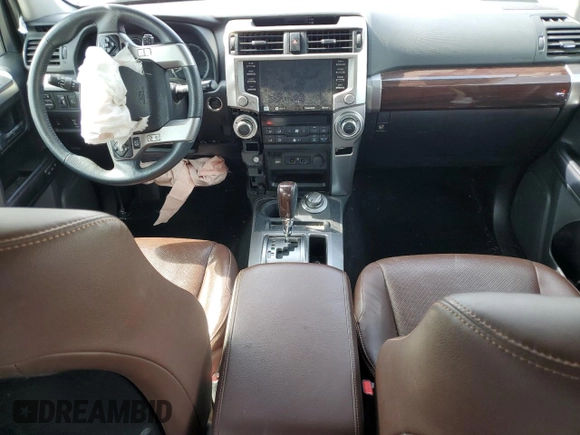 2020 Toyota 4Runner SR5 with VIN JTEBU5JR0L5738519, listed as a Copart auction lot 54055314 with 83,774 mi miles and Salvage title. Bid and sale history available at DreamBid. Image 8.