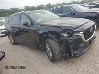 2024 Mazda CX-90 Preferred Plus with VIN JM3KKCHD1R1123218, listed as a Copart auction lot 51512795 with 36,951 mi miles and Salvage Title. Bid and sale history available at DreamBid. Image 4.