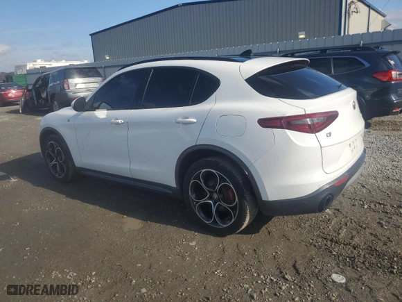 2022 Alfa Romeo Stelvio Ti with VIN ZASPAKBN8N7D29373, listed as a Copart auction lot 85424324 with 50,926 mi miles and Salvage Title. Bid and sale history available at carsss.com. Image 2.