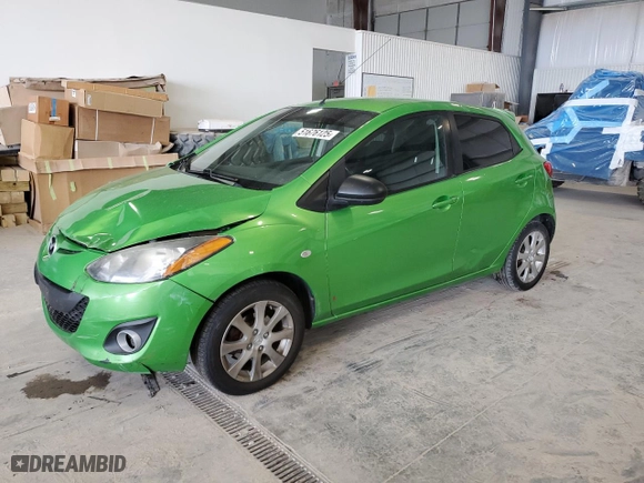 2011 Mazda Mazda2 Sport with VIN JM1DE1HY2B0128469, listed as a Copart auction lot 51676125 with 147,956 mi miles and Salvage Title. Bid and sale history available at carsss.com. Image 1.