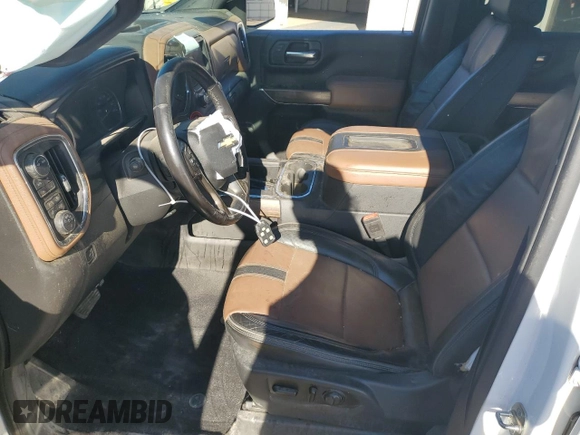 2020 Chevrolet Silverado 1500 High Country with VIN 3GCUYHEL7LG187376, listed as a Copart auction lot 62342924 with 103,098 mi miles and Salvage Title. Bid and sale history available at carsss.com. Image 7.