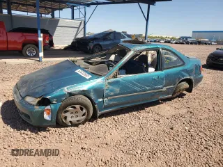1995 Honda Civic z VIN 2HGEJ1231SH556768, wystawiony jako Copart lot #52633935 z przebiegiem 206 152 mil mil oraz Szkoda całkowita • Salvage title. Historia ofert i sprzedaży dostępna na DreamBid. Obrazek 1.